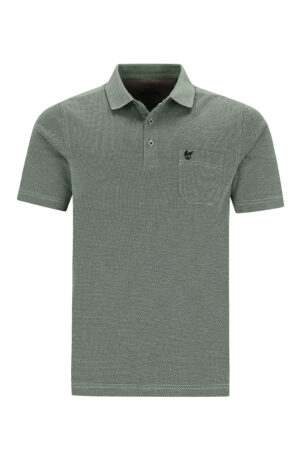 Hajo Sage Combed Polo
