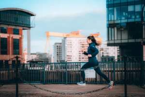 ultralite waterproof and breathable sports jacket in navy
