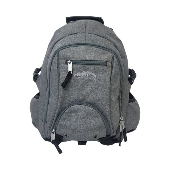 ridge 53 bolton school backpack in grey/melange