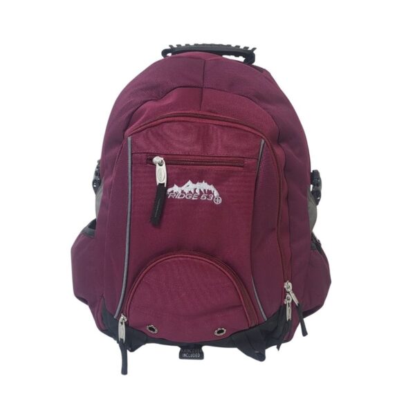 RIDGE 53 Maroon bolton backpack