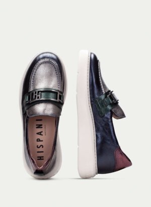 Hispanitas Multi Tone Metallic Loafers