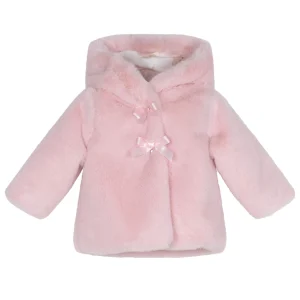 A. Dee Gabriella Fur Hood Coat