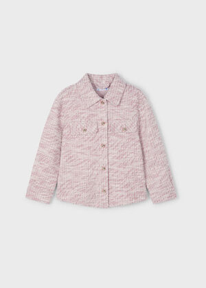 Mayoral Girls Pink Overshirt