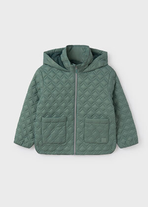 Mayoral Girl Diamond Quilted Coat