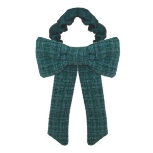 Patachou Tweed Emerald Bow