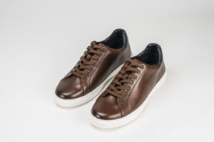 Sloane Bolt Leather Trainer