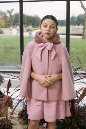 Patachou Hooded Cape Coat