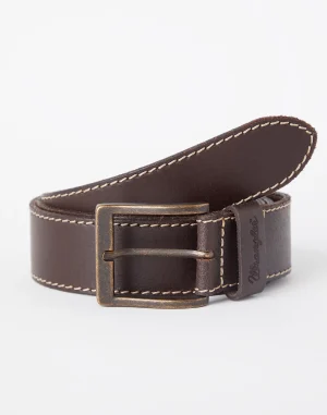 Wrangler Stitched Belt (Brown)