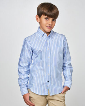 Spagnolo Boston Oxford Stripe Shirt