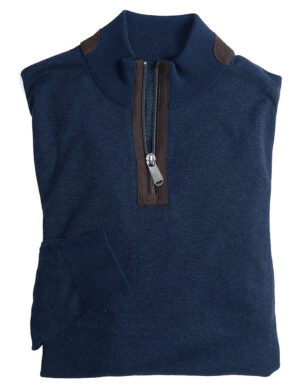 Vedoneire Fine Gauge Half Zip Jumper