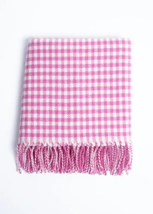 Foxford Gingham Baby Throw