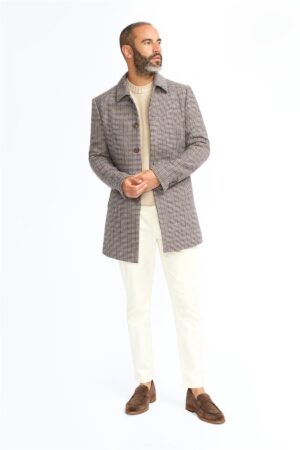 Cavani Eddie Check Coat