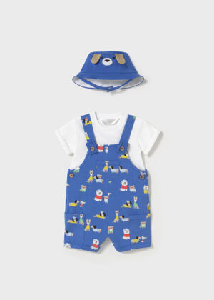 Mayoral Baby Boys Dungaree Short Set