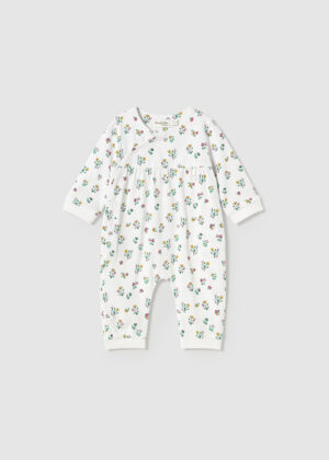 Mayoral Girls' Floral Onsie