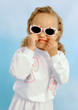 Mayoral Girls Cream Sweat