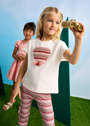 Mayoral Girls' Tee & Flare Legging Set