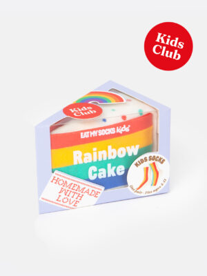Eat My Socks Rainbow Cake Socks
