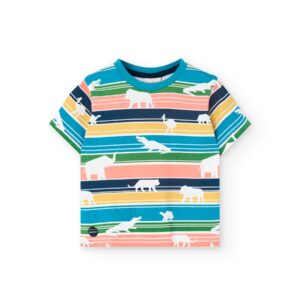 Boboli Stripe Tee