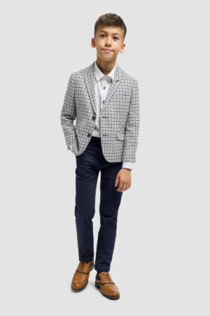 Cavani Bartela Boys Check Blazer
