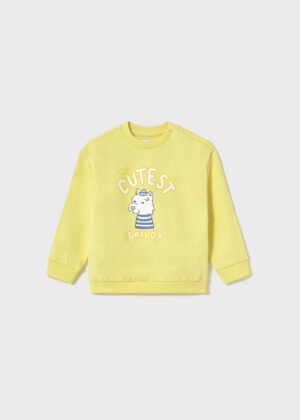 Mayoral Boys' Puppy Sweat Top