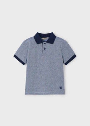 Mayoral Boys Waffle Polo