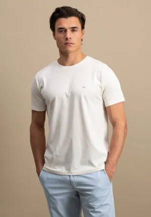 Fynch Hatton Ecru T-Shirt