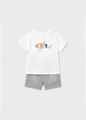 Mayoral Baby Boy Tee and Shorts Set