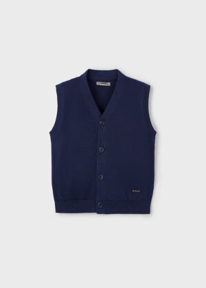 Mayoral Knitted Sleeveless Button Cardigan