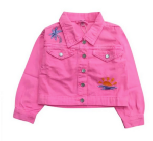 Tuc Tuc Pink Woven Jacket