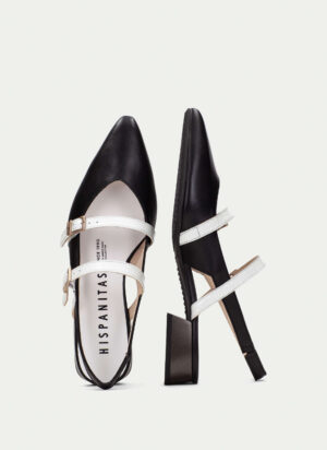 Hispanitas Double Strap Slingback Shoe