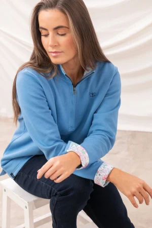 Lighthouse Shore Half- Zip Sweatshirt