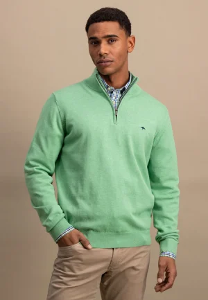 Fynch Hatton Half Zip Jumper