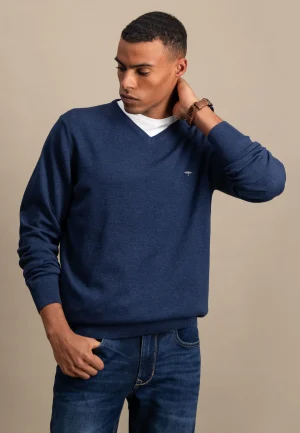 Fynch Hatton V- Neck Jumper