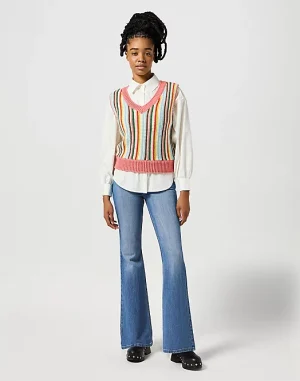 Wrangler Women’s Flare Jeans (Flare Meadow)