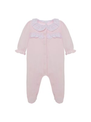 Patachou Pink Jersey Babygrow