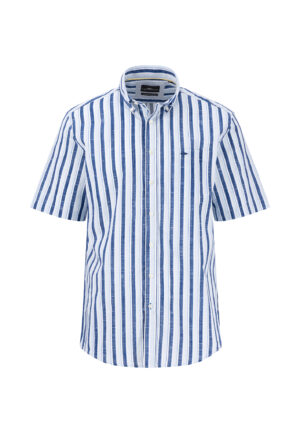 Fynch Hatton Striped Short Sleeve Shirt