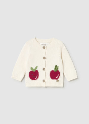Mayoral Baby Girl Apple Cardigan