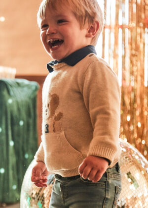 Mayoral Teddy Bear Knitted Jumper