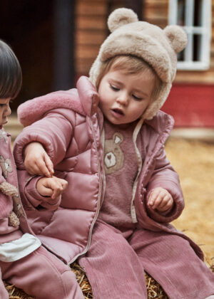 Mayoral Baby Girl Rose Pink Long Coat