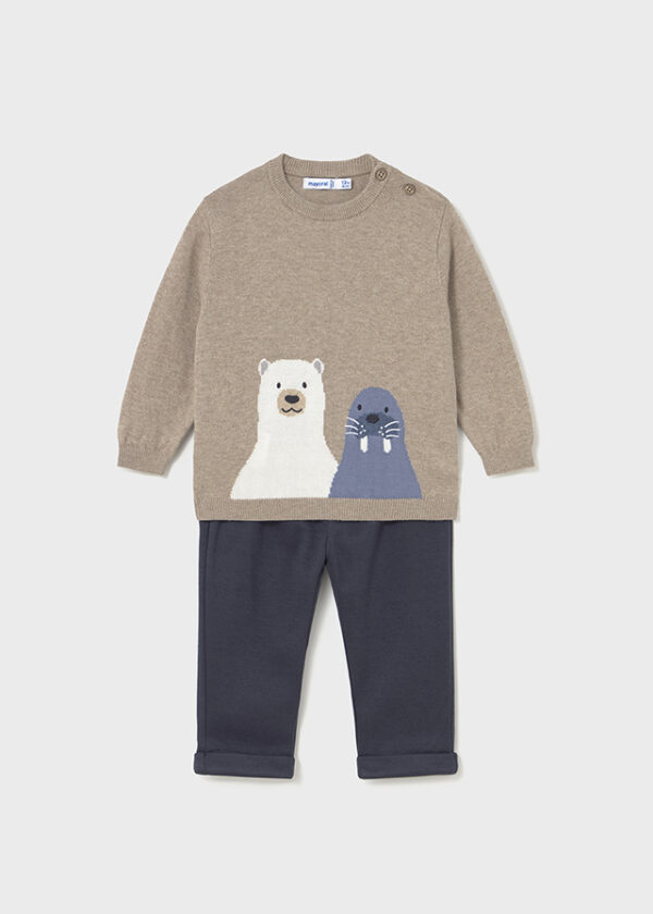 Mayoral Baby Trouser and Jumper Set