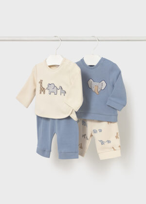 Mayoral Baby 4-Piece Mix and Match Tracksuit Set