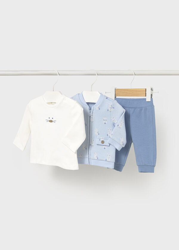 Mayoral Baby Boy 3-Piece Tracksuit Set