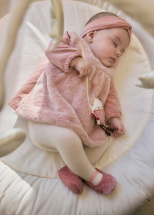 Mayoral Fur Dress with Bag and Matching Headband