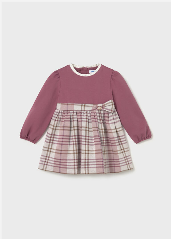 Mayoral Mixed Plaid Dress