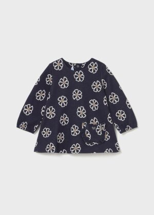Mayoral Navy Knit Dress