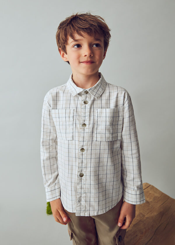 Mayoral Boys Check Shirt