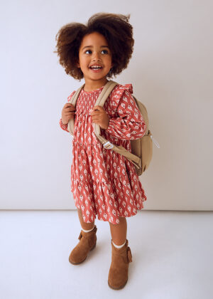 Mayoral Printed Viyella Dress