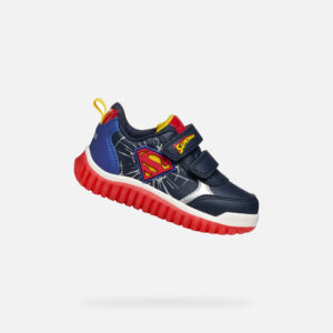 Geox Spiderman Lightyloo Trainers