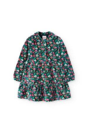 Boboli Cord Floral Dress