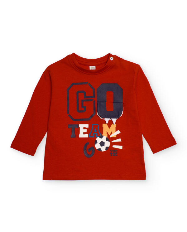 Tuc Tuc Long Sleeve 'Go Team' Top